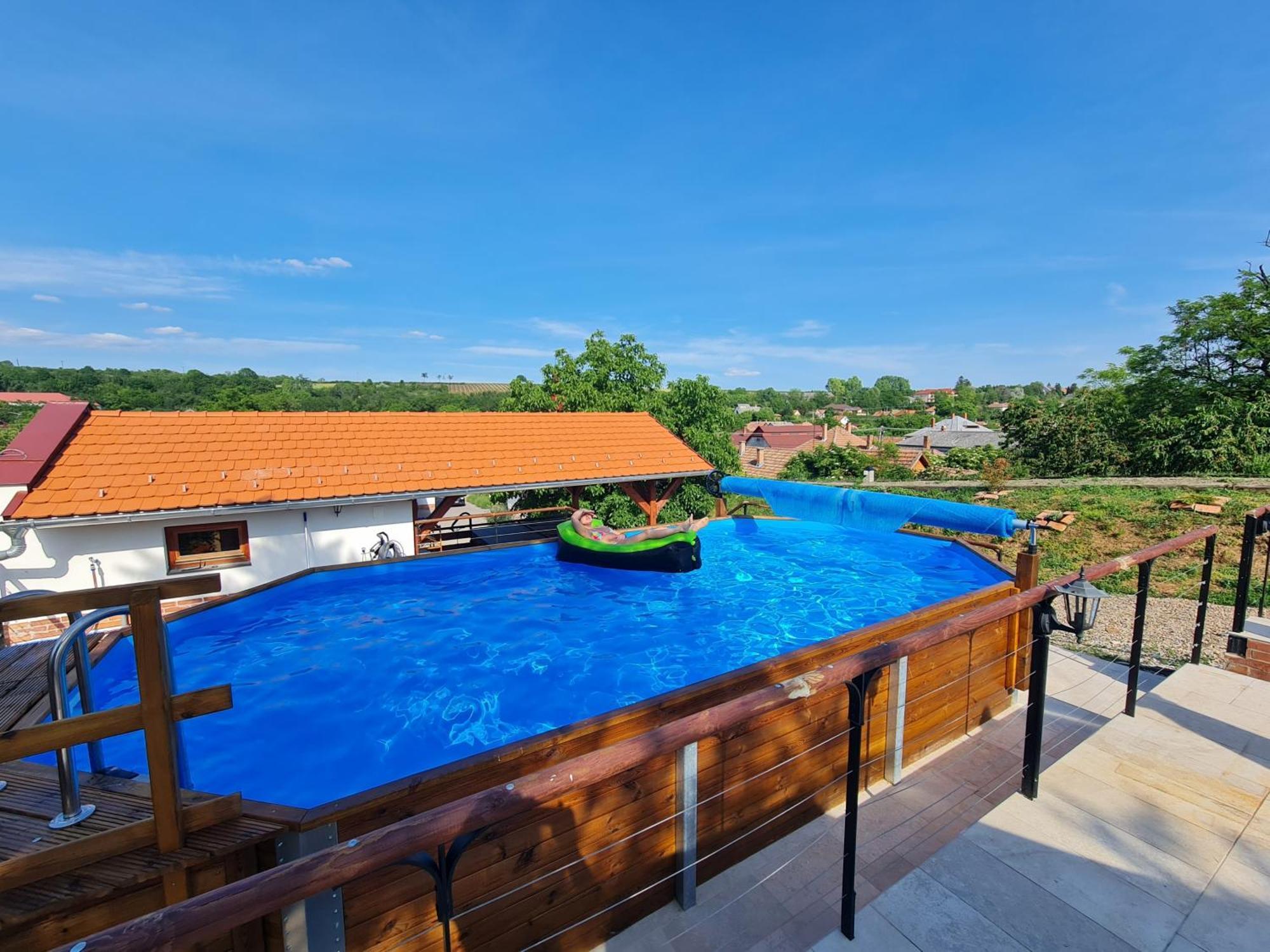 Hotel Buzas Pince Vendeghaz Ecséd Zewnętrze zdjęcie
